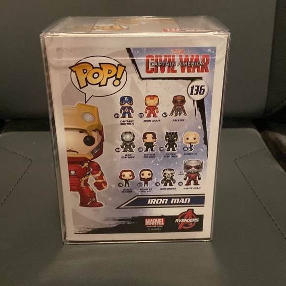 Iron Man unmasked Civil War - Funko Pop - Picture 3 of 6